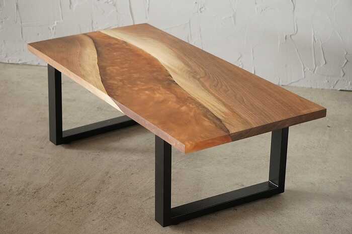 楽天市場】【ふるさと納税】【家具】レジンと天然木で作られたロー