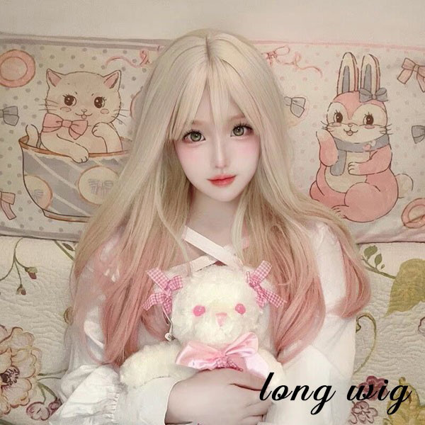 楽天市場】ウィッグ レディース フルウィッグ グラデーション ロング