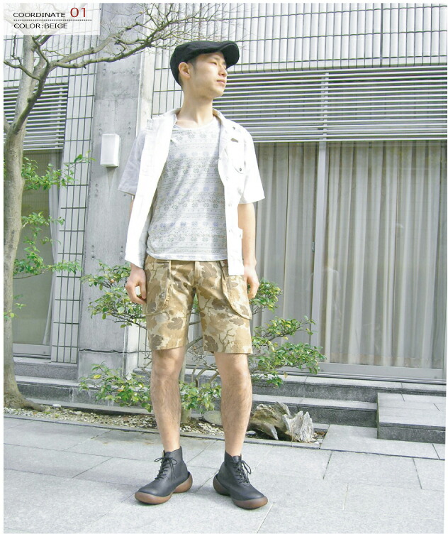 楽天市場】ギフト メンズ ハーフパンツ 迷彩 カモフラ 日本製 短パン