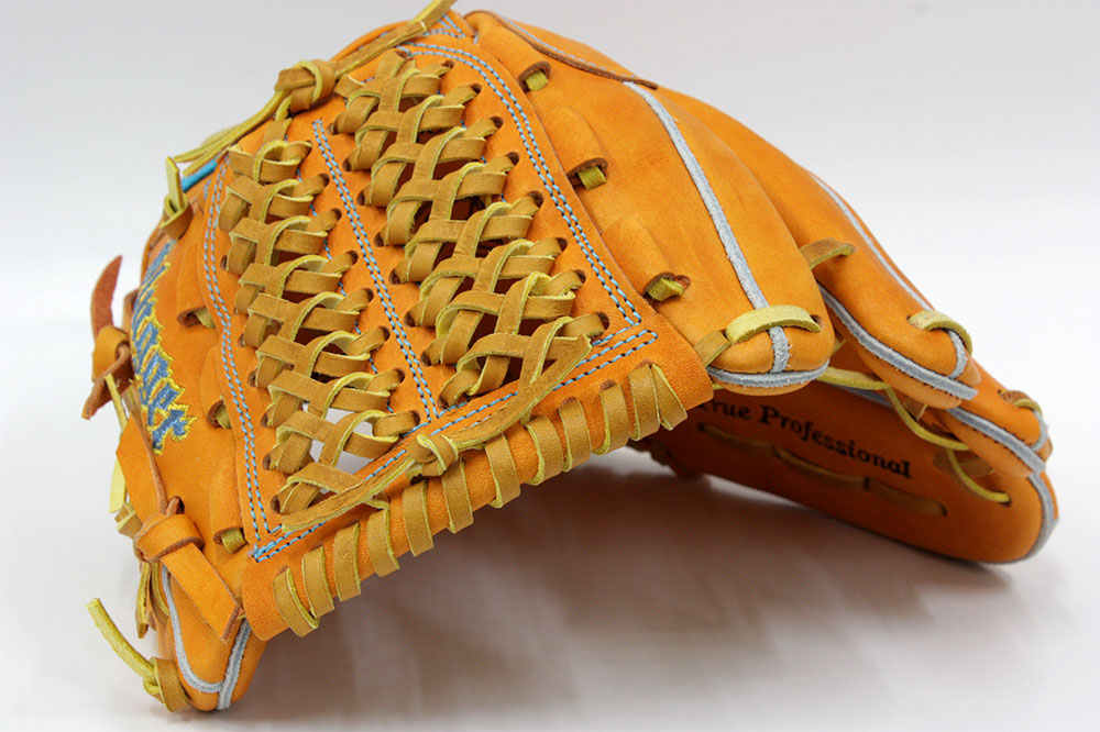 中島選手2019年レプリカグラブ オレンジ H3ラベル 久保田スラッガー