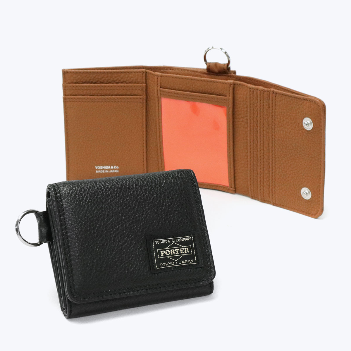 楽天市場】ポーター カーム ウォレット 041-03124 三つ折り財布 吉田