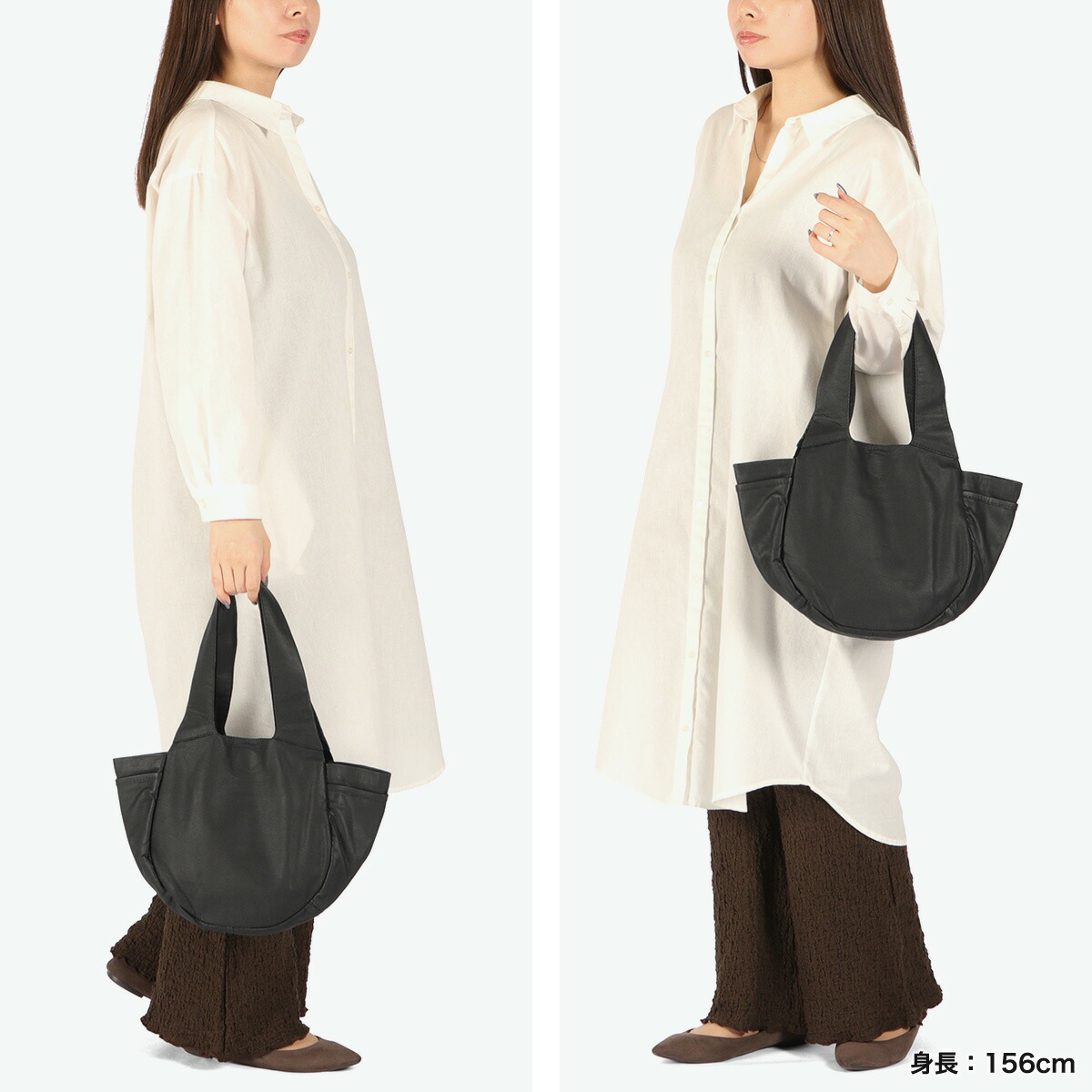 REN レン トートバッグ レディース バッグ 小さめ 軽量 軽い 革 レザー