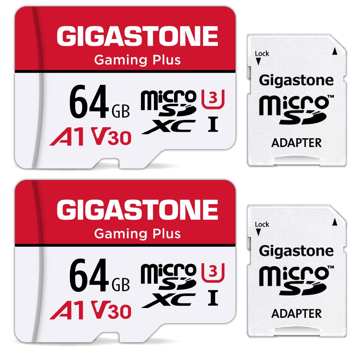 楽天市場】【Switch 1専用】 GIGASTONE マイクロsdカード 64GB 2個