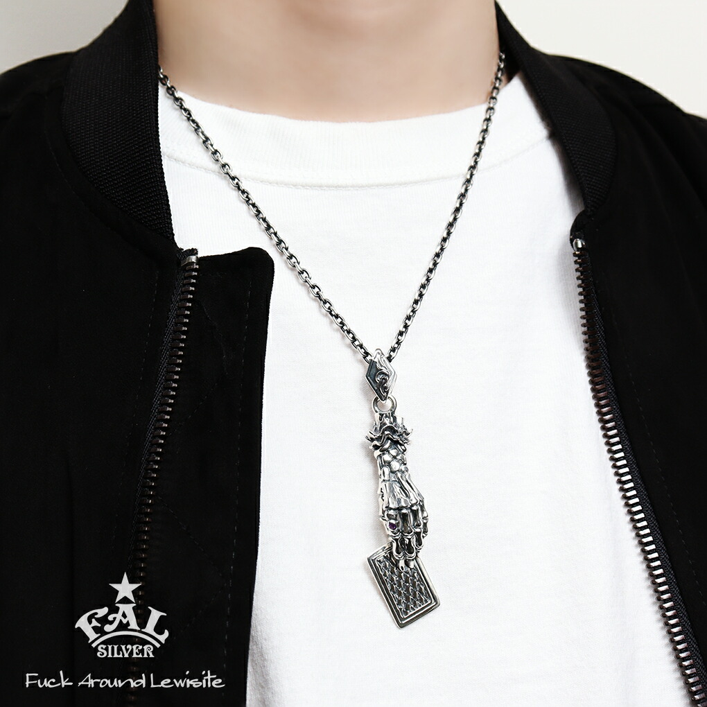 F.A.L ノーフィアー ザ ルーザー ネックレス シルバー925 ペンダント