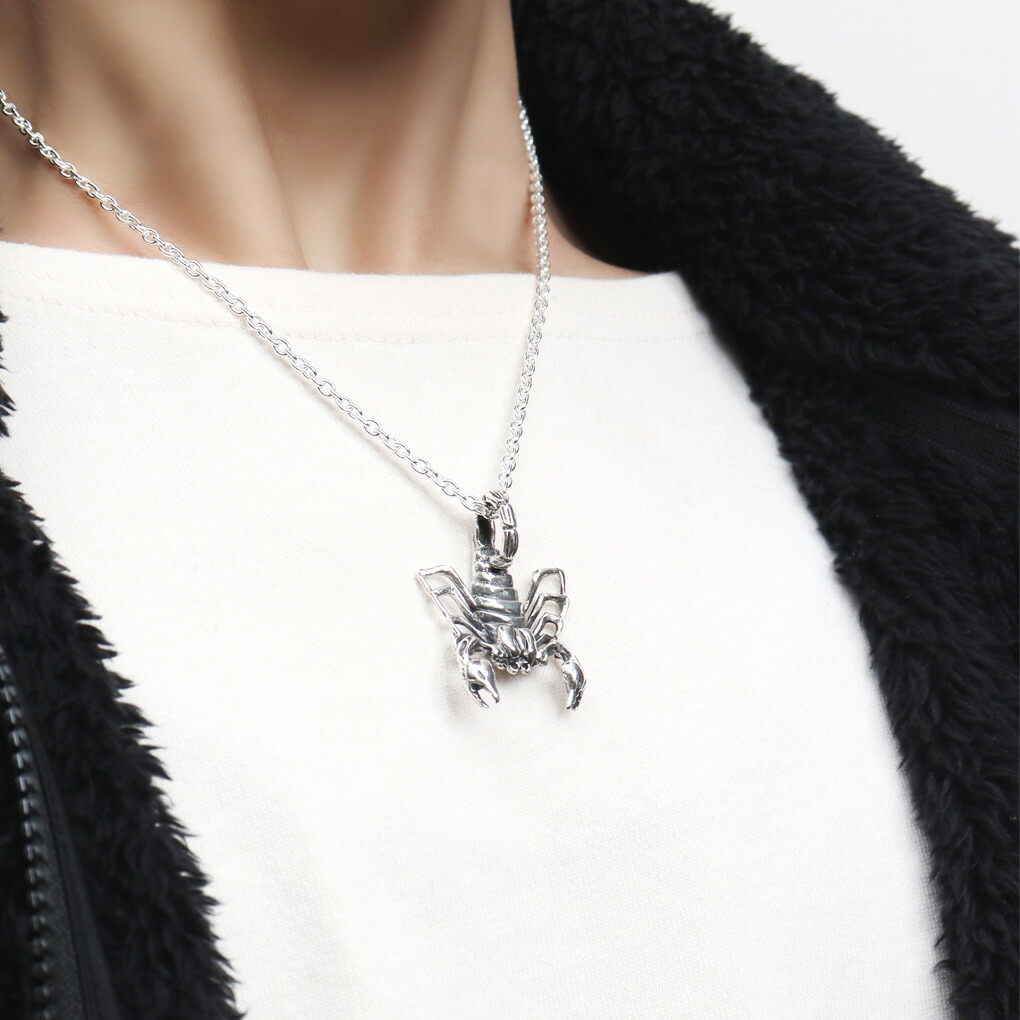 サソリ ネックレス ペンダント ペンダントトップ ペンダントチャーム