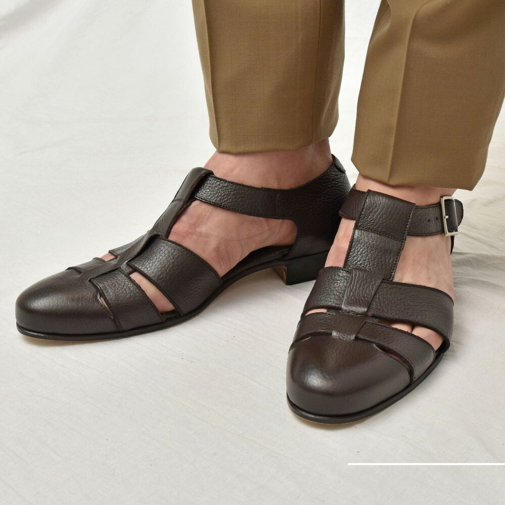 FERRANTE（フェランテ）シュリンクレザーグルカシューズ GURKHA