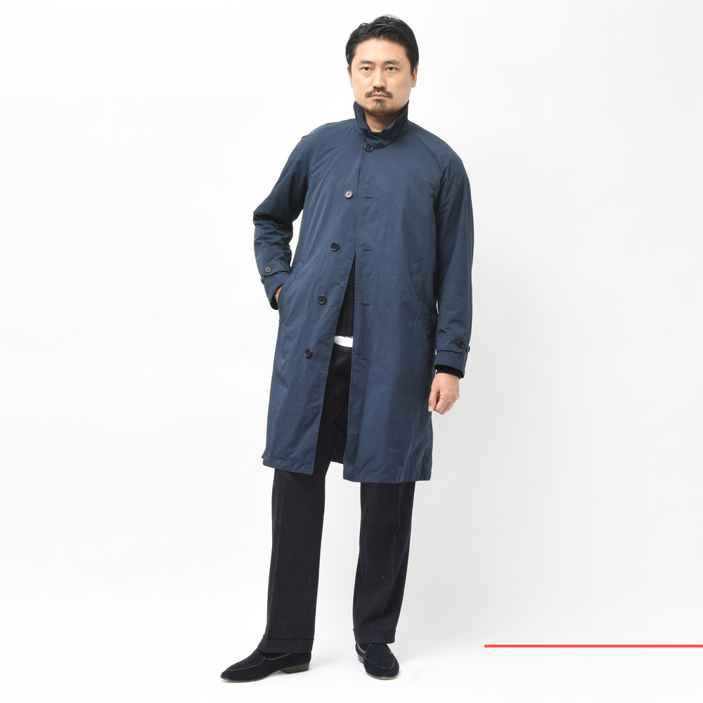 ASPESI（アスペジ）ウォッシュドポリナイロンバルカラーコート MP