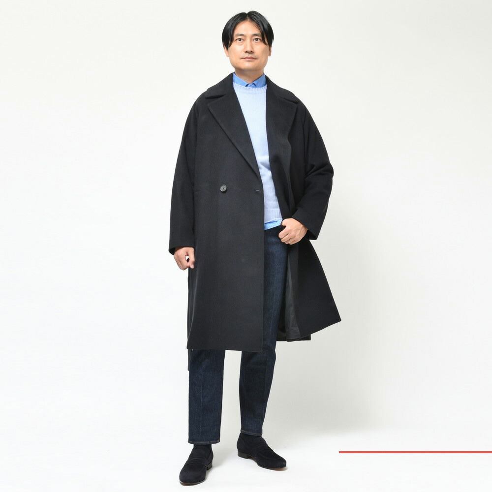 Hevo（イーヴォ）BRINDISIブリンディジ カシミアモッサー2Bダブル