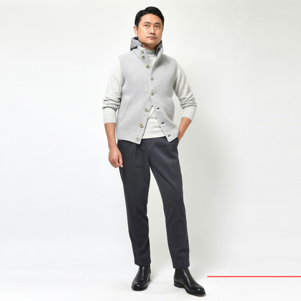 SALE】HERNO（ヘルノ）RESORTリゾート ミドルゲージウール