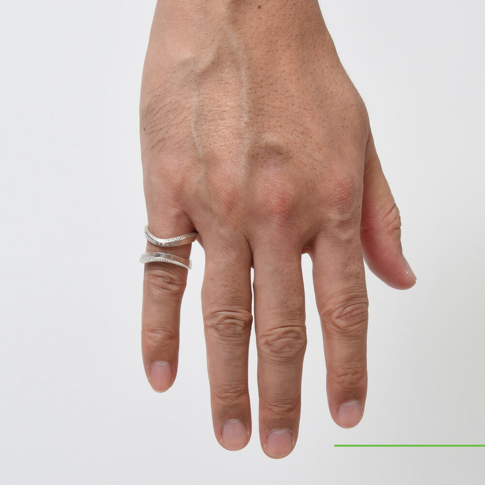 Folk/N(フォークバイエヌ)シルバー900コインリング MF-015 19422400188