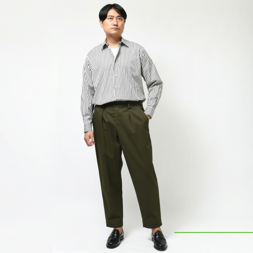 MARNI（マルニ）コットンギャバジンシャーリング1Pテーパードパンツ