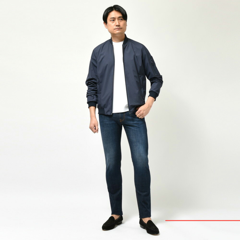 HERNO（ヘルノ）Laminarラミナー 2レイヤーゴアテックスボマーブルゾン