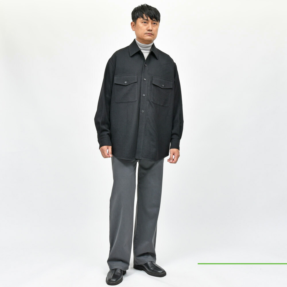 SALE】LEMAIRE（ルメール）ウールオーバーシャツ OV1001 LF608