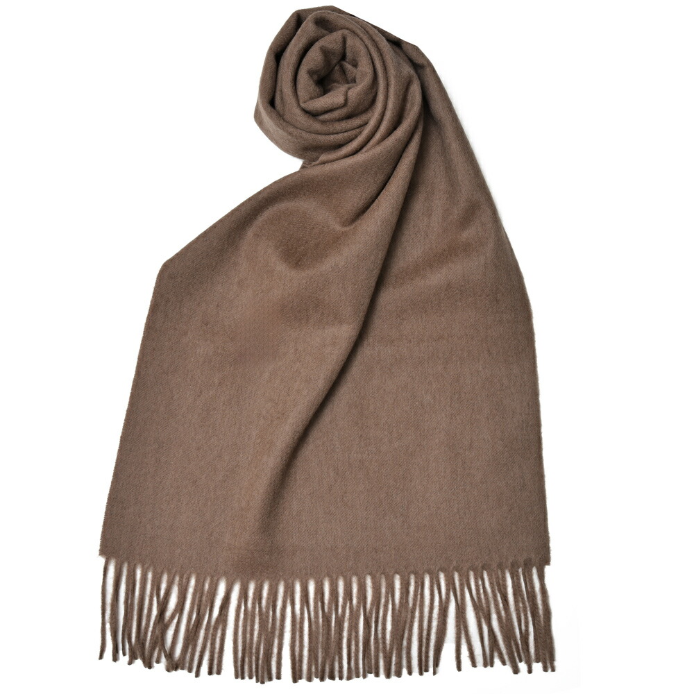 BEGG X CO（ベグ アンド コー）カシミアソリッドマフラー Arran