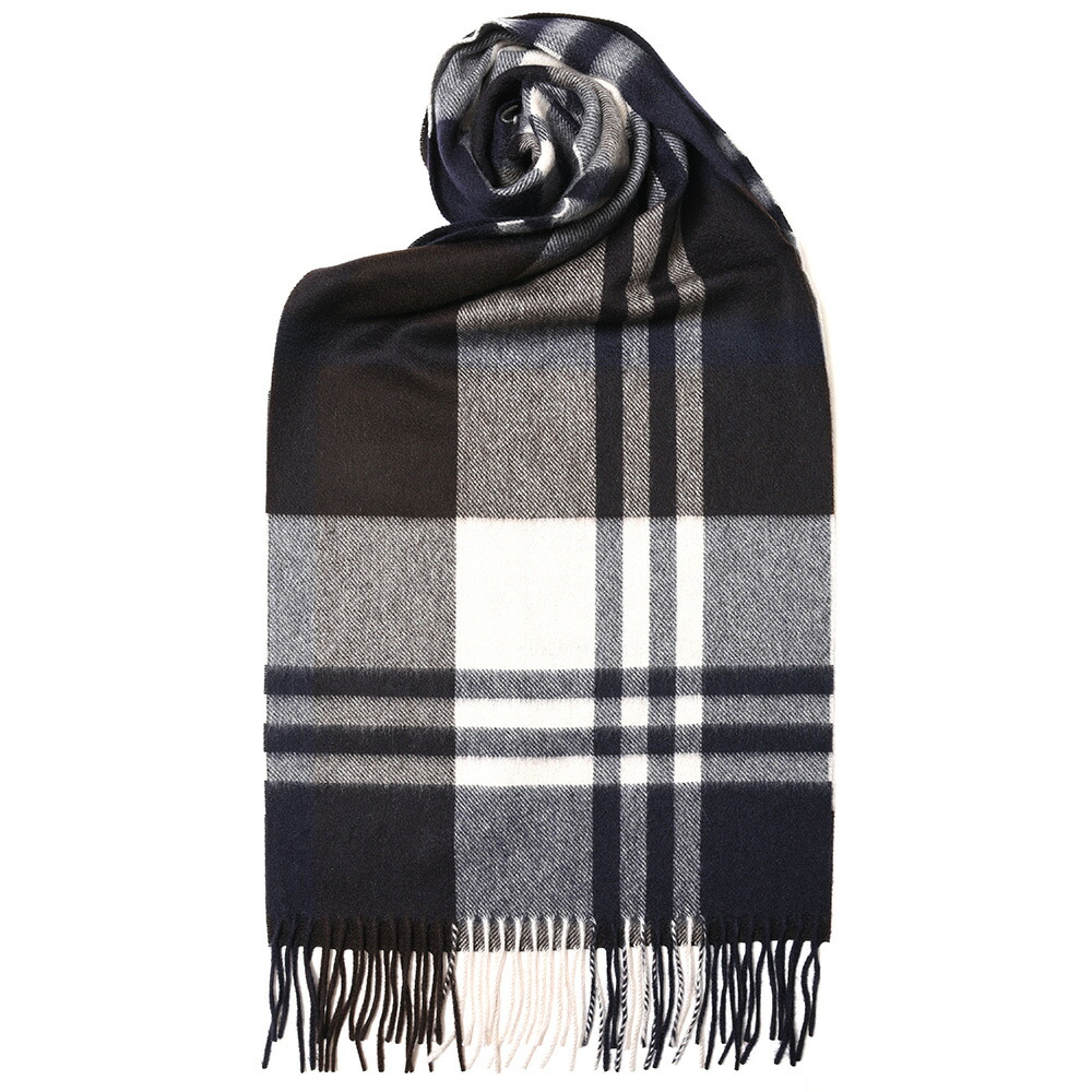 Joshua Ellis（ジョシュア エリス）カシミアタータンチェックマフラー