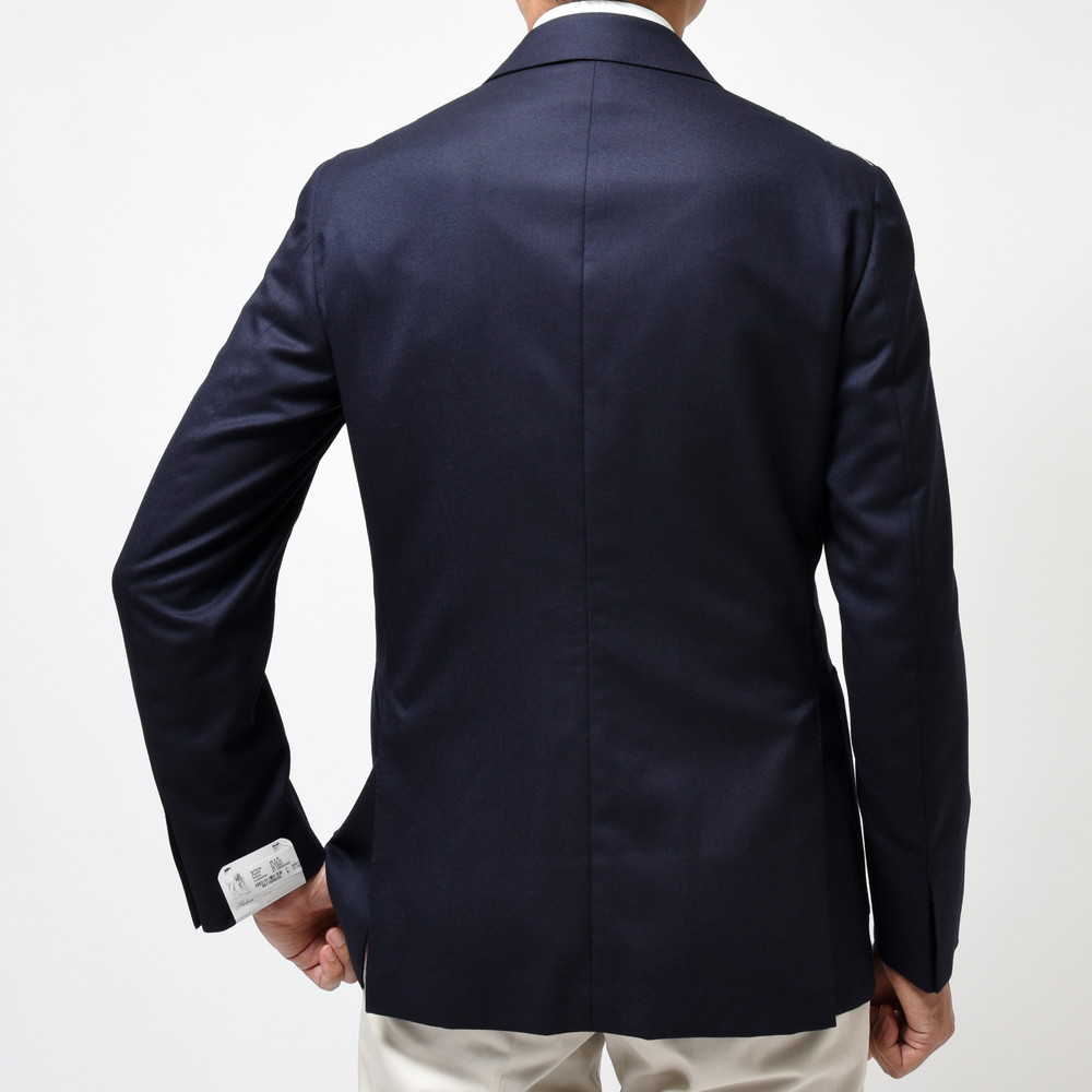 Belvest（ベルベスト）SUPER120'sウールサキソニー6Bダブルジャケット