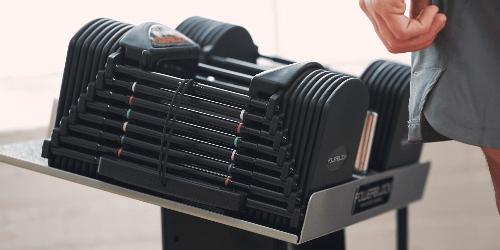 楽天市場】【可変式ダンベルの元祖】POWER BLOCK PRO50 ウレタンパワー