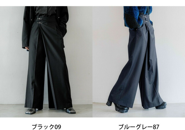 楽天市場】KANAGUアシメワイドパンツ HARE ハレ パンツ その他のパンツ