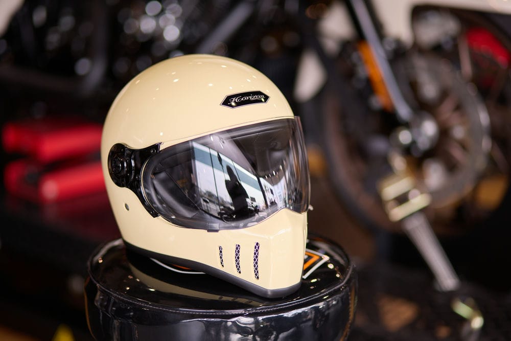HORIZONHELMETS】JADE CREAM フルフェイス へルメット バイク