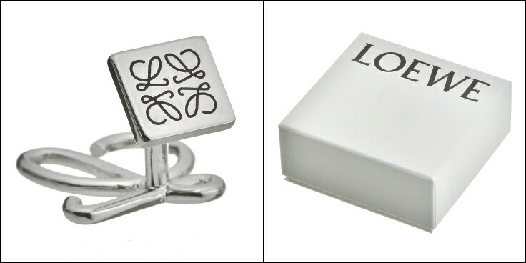 楽天市場】ロエベ/LOEWE カフリンク メンズ 真鍮 カフスボタン