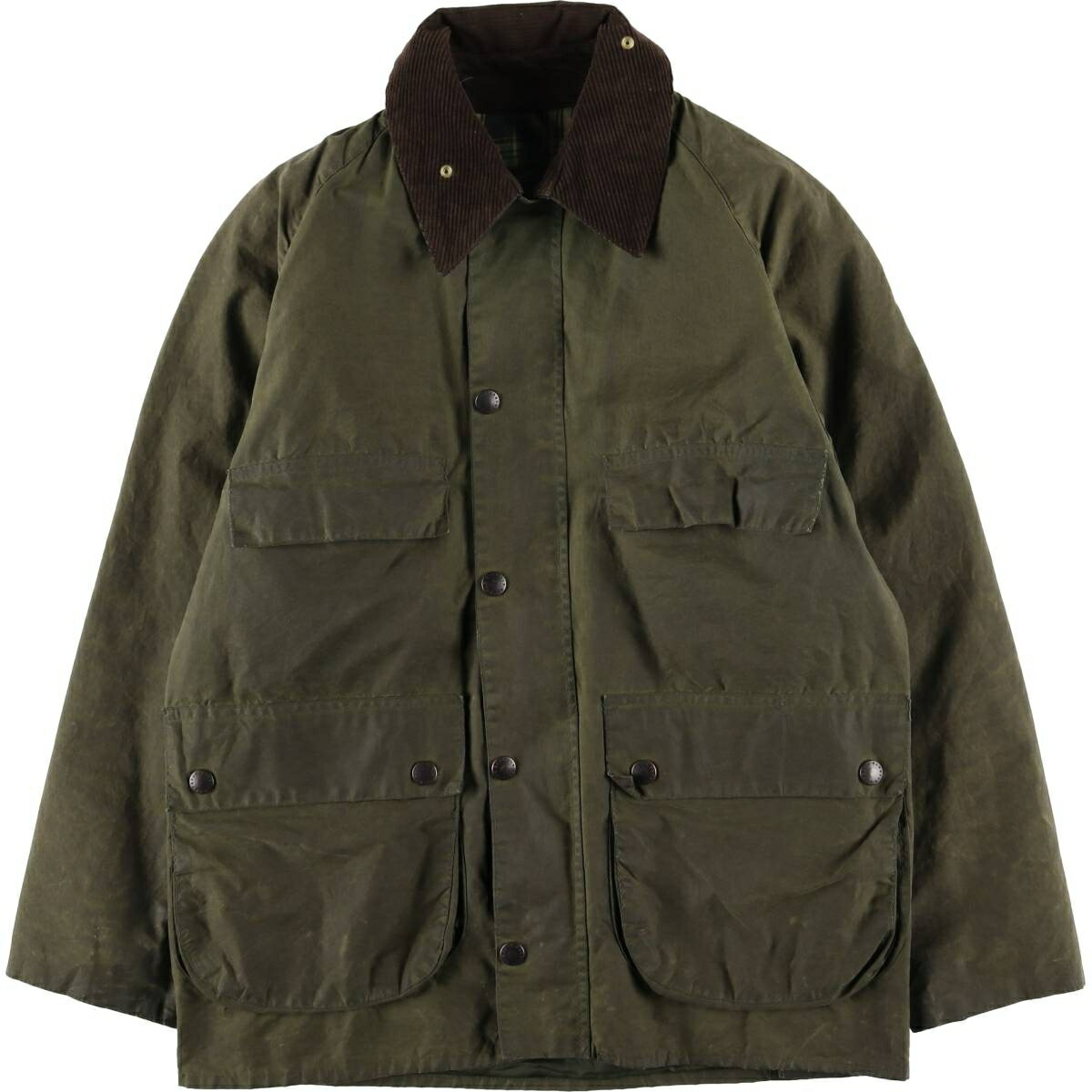 古着 80年代 バブアー Barbour BEDALE ビデイル 2ワラント ワックス