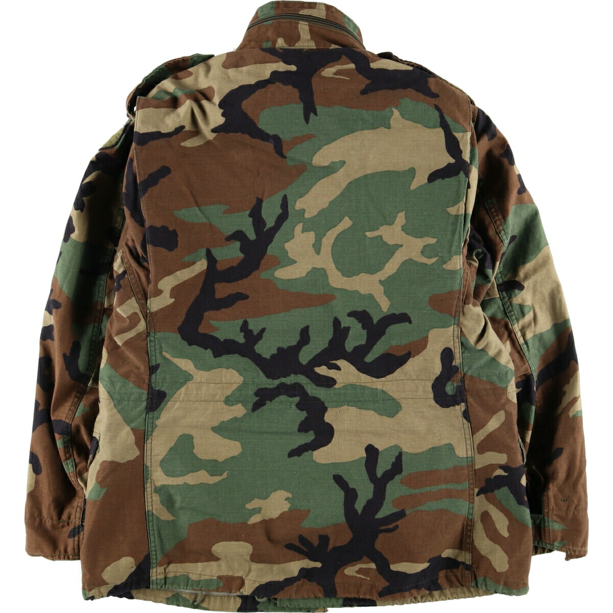 古着 90年代 米軍実品 U.S.ARMY M-65 ウッドランドカモ 迷彩柄