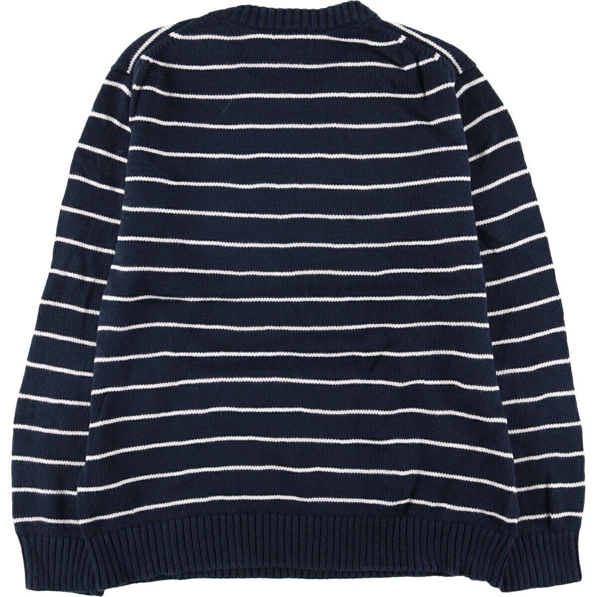 古着 90～00年代 エルエルビーン L.L.Bean ボーダー柄 コットンニット