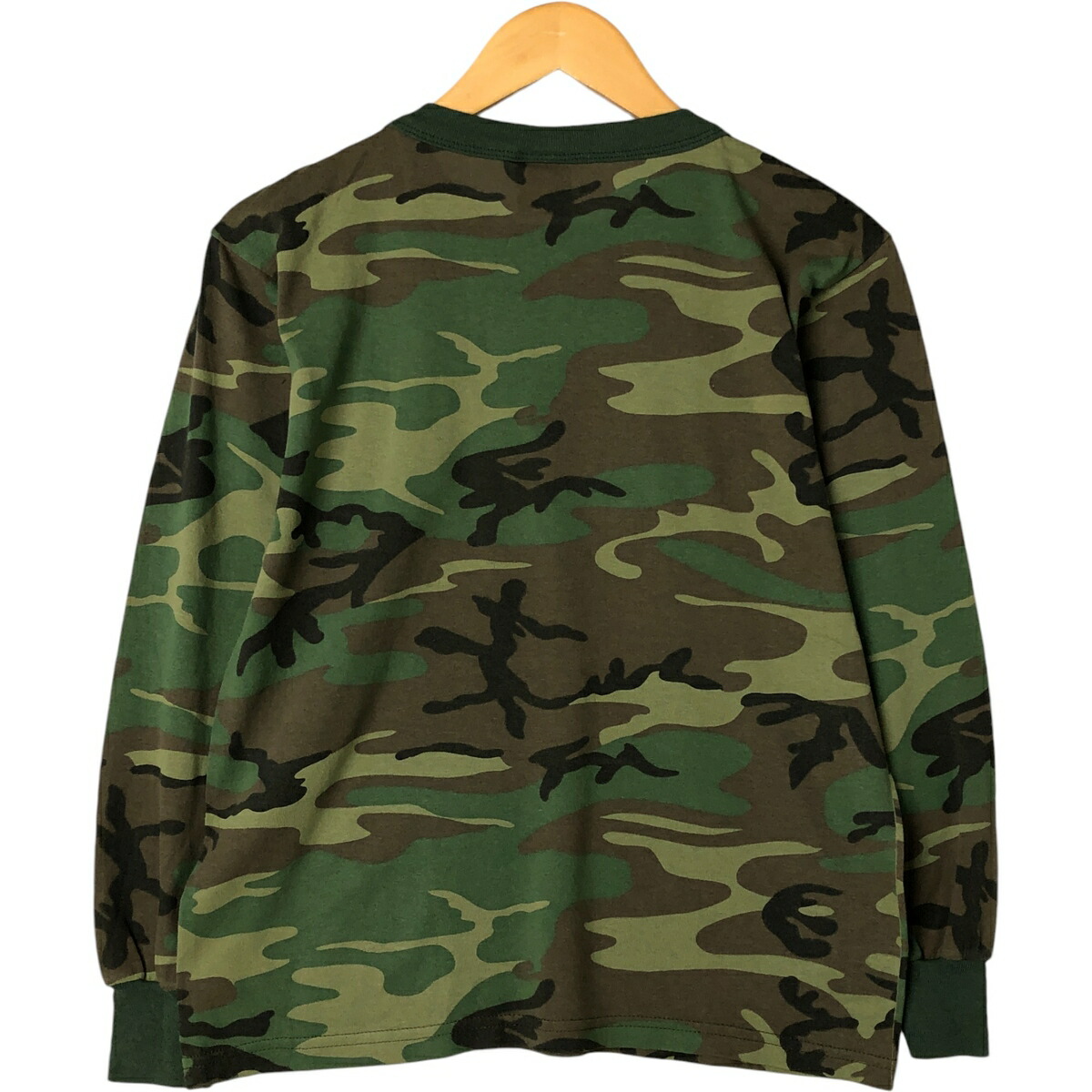 古着 JR.G.I. 迷彩柄 ウッドランドカモ ロングTシャツ ロンT