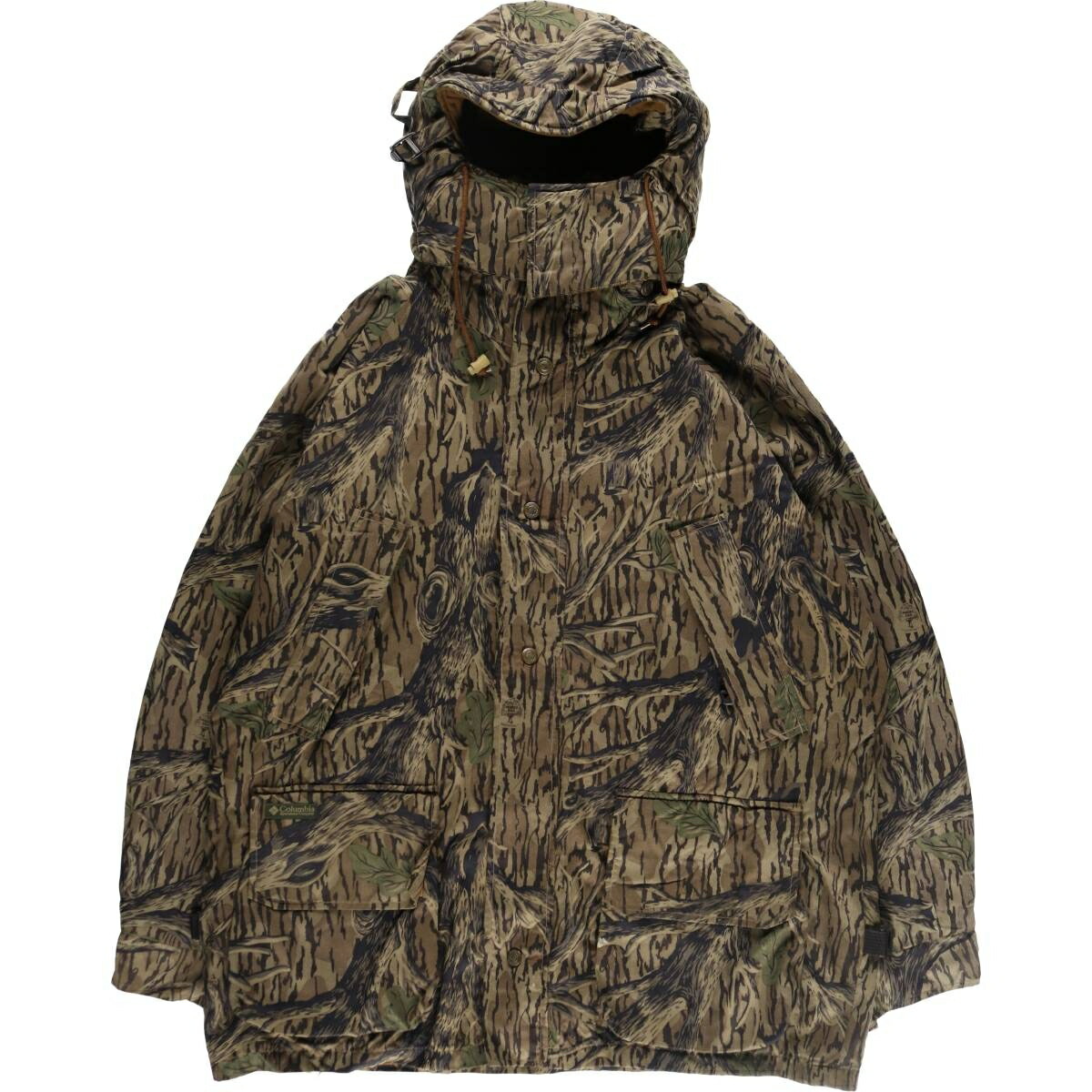 古着 90年代 コロンビア Columbia OMNI‐TECH オムニテック 迷彩柄