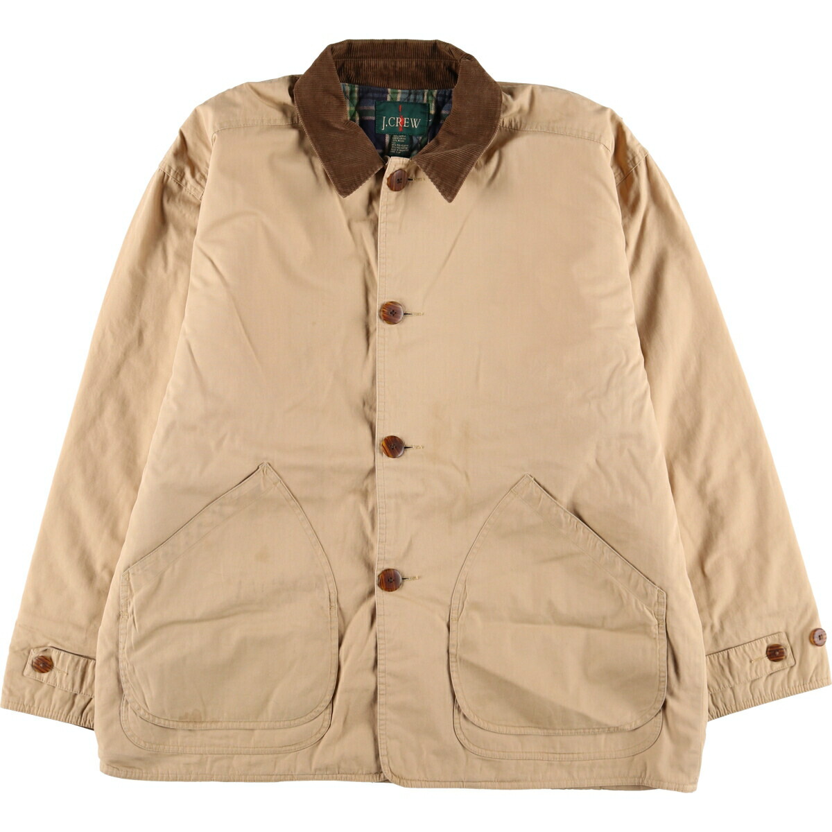 古着 90年代 ジェイクルー J.Crew 中綿入り ハンティングジャケット