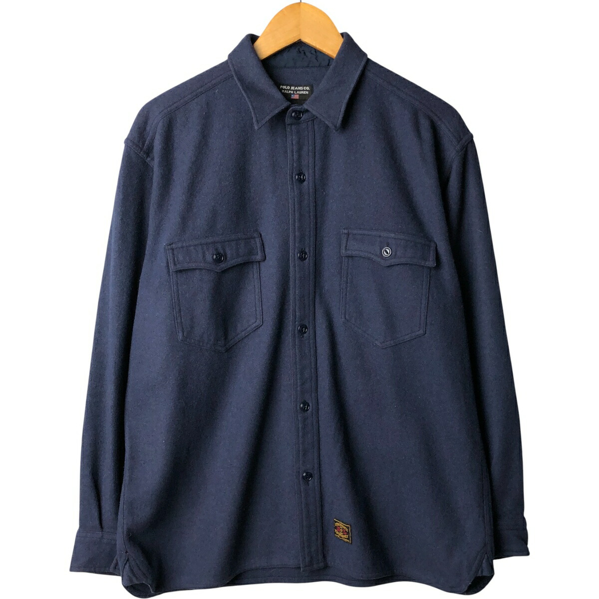 古着 00年代 ラルフローレン Ralph Lauren POLO JEANS COMPANY ウール