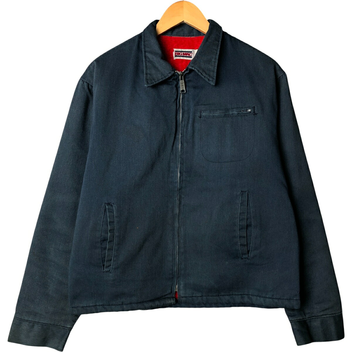 古着 80年代 ビッグマック BIG MAC ワークジャケット USA製 メンズL