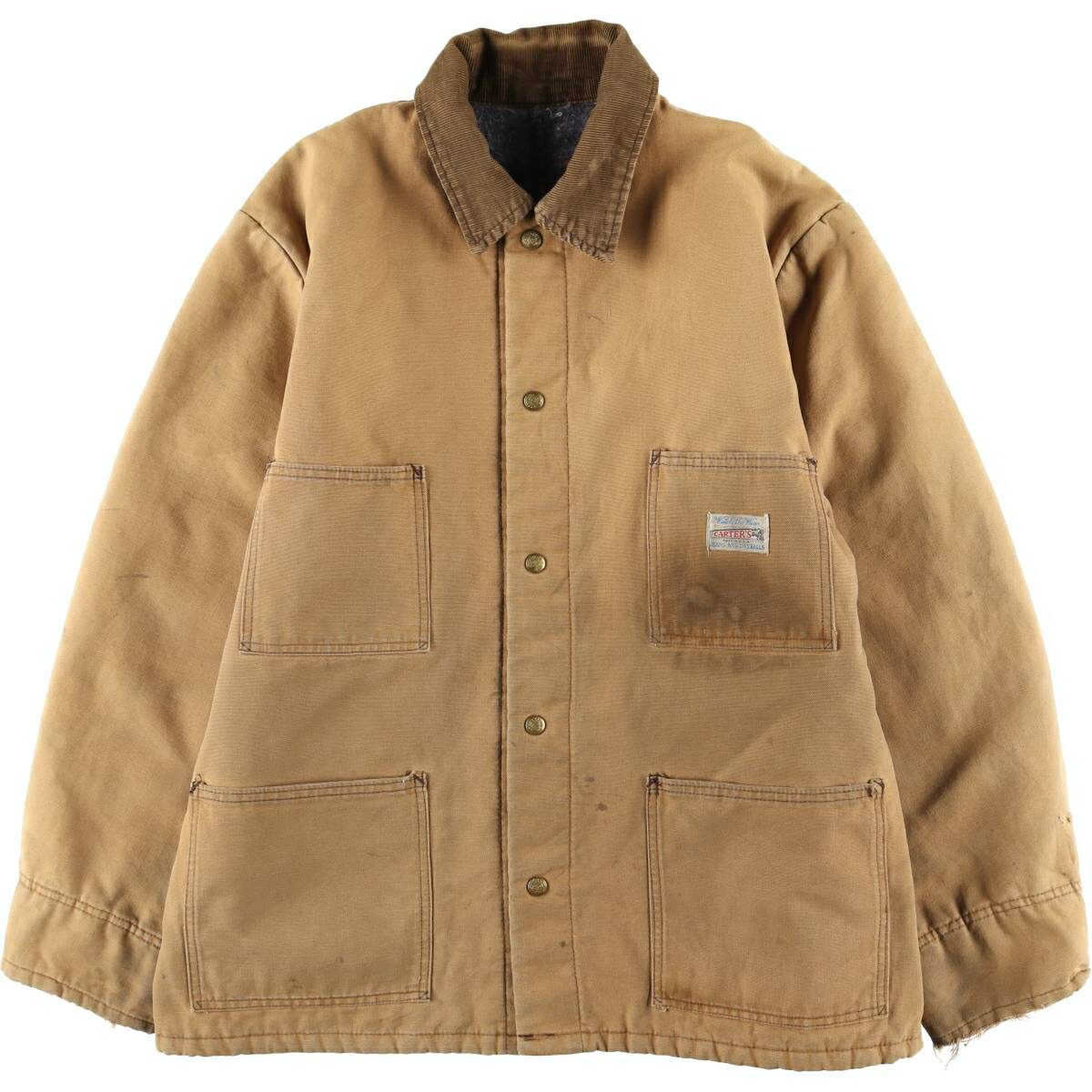 古着 70年代 カーターズ Carters ダックカバーオール USA製 メンズXL