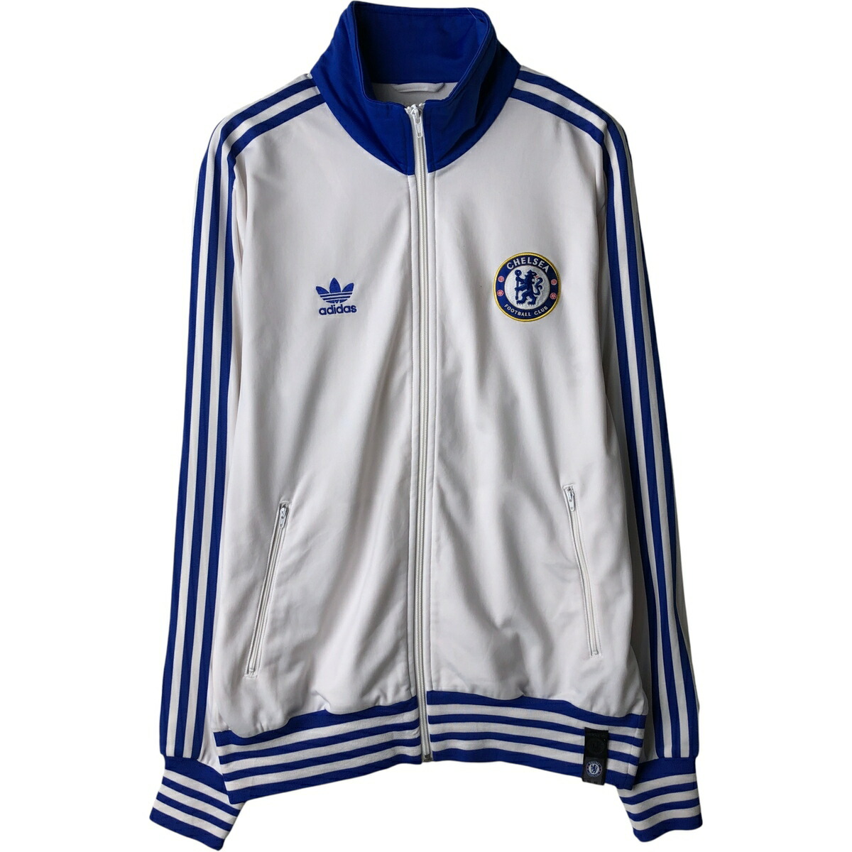 古着 00年代 adidasプレミアリーグ チェルシーFC Mフード付き 古着 00