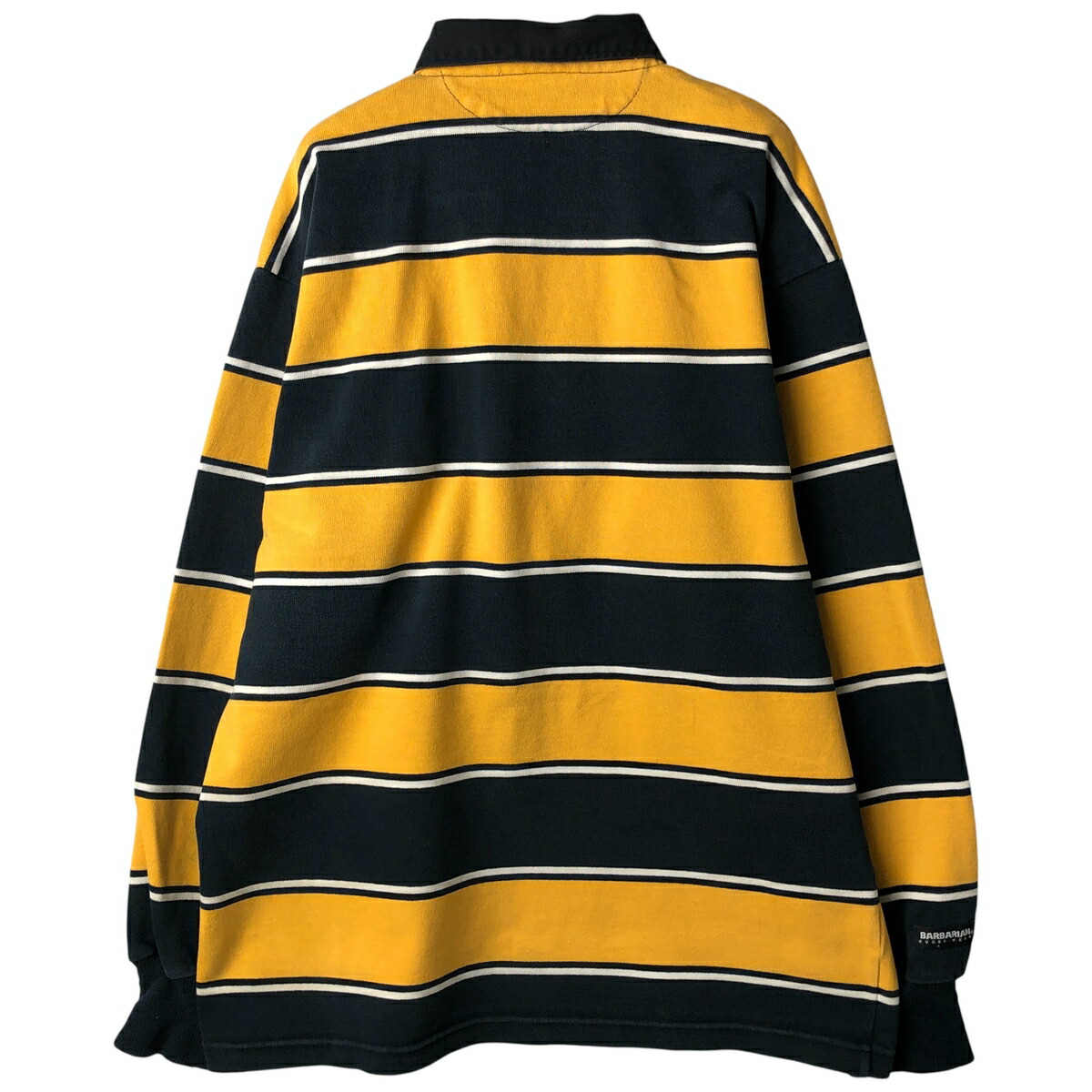 D*i様 BARBARIAN 未使用品 茶 ストライプ ラガーシャツ カナダ製 D*