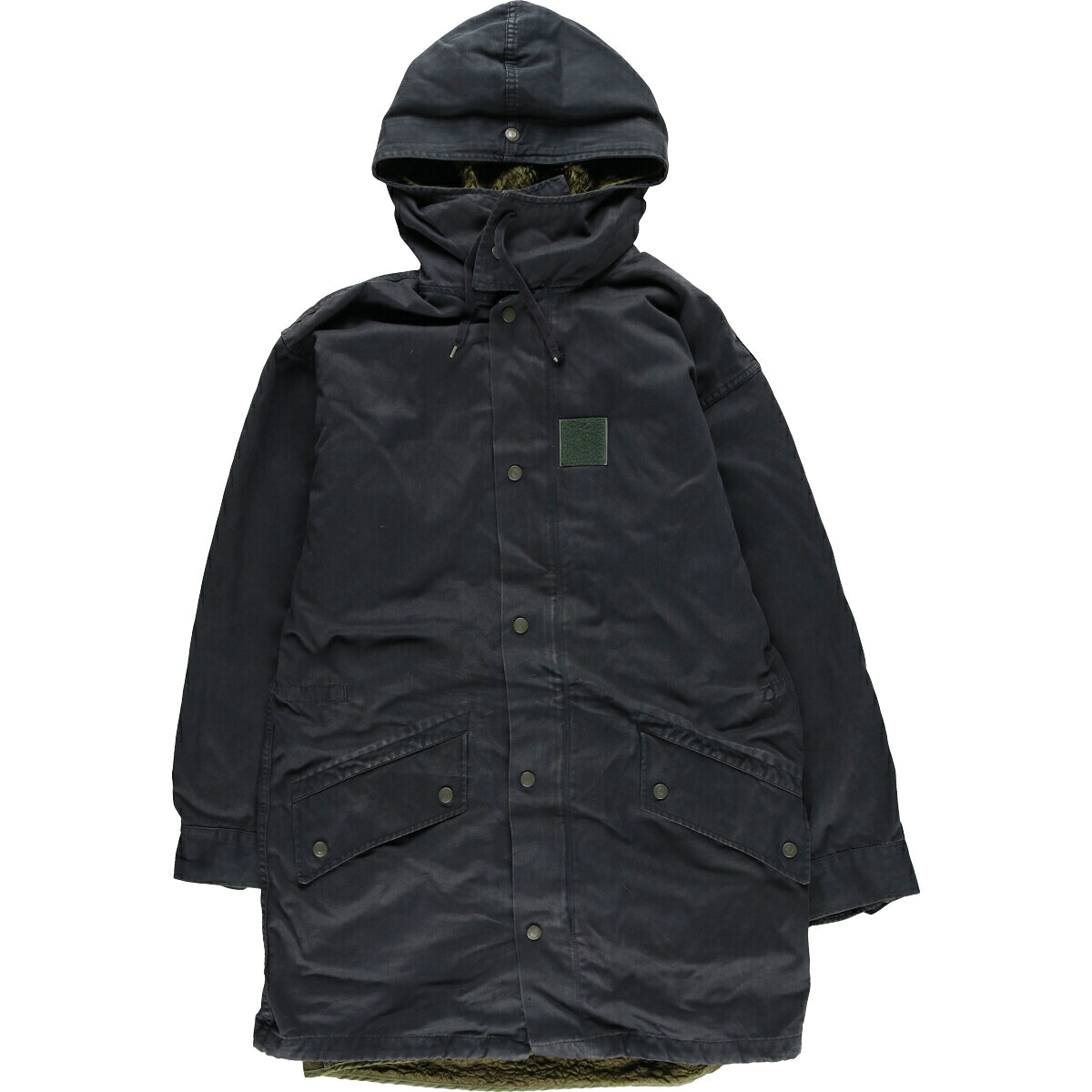 古着 フランス軍 ライナー付き フィールドパーカー モッズコート