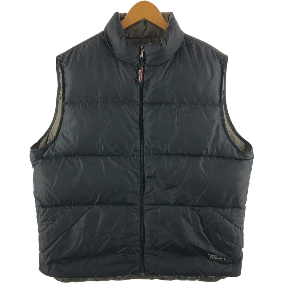 古着 90年代 エルエルビーン L.L.Bean リバーシブル グースダウン