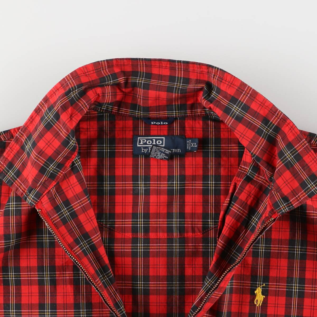 古着 ラルフローレン Ralph Lauren POLO by Ralph Lauren タータン