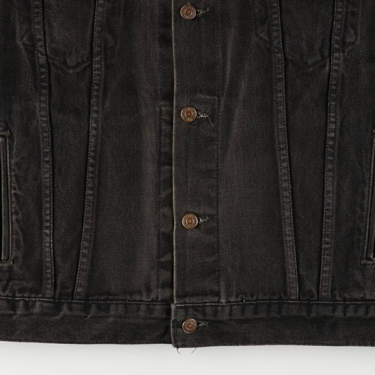 古着 90年代 リーバイス Levis 70507-4159 後染め デニムジャケット G