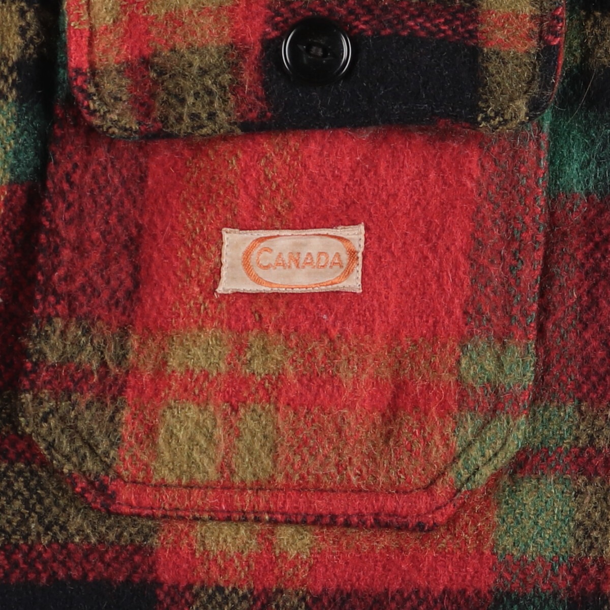 古着 60年代～ Regent チェック柄 ウールジャケット メンズL相当