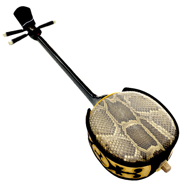 三線 三味線 沖縄 本皮強化二重張り 10点セット 本体 ソフトケース 天