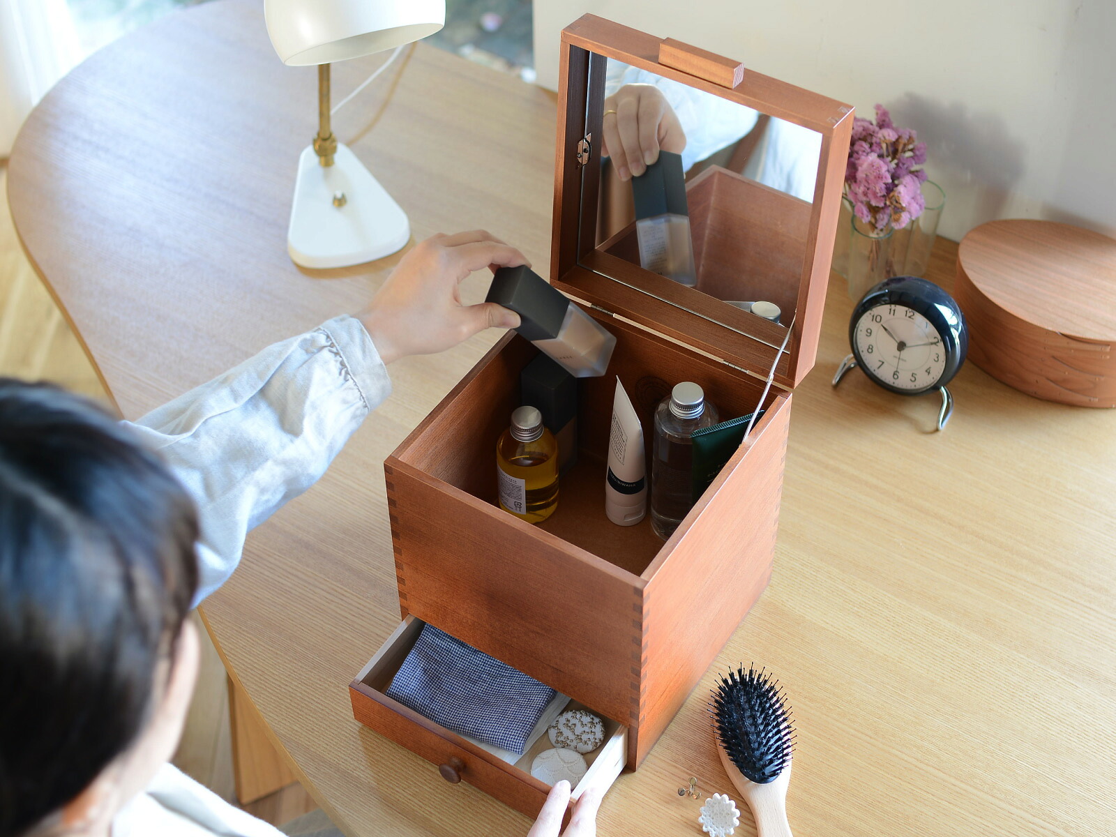 楽天市場】倉敷意匠 ツガの化粧ボックス［17092-03］ : 生成りな暮らし