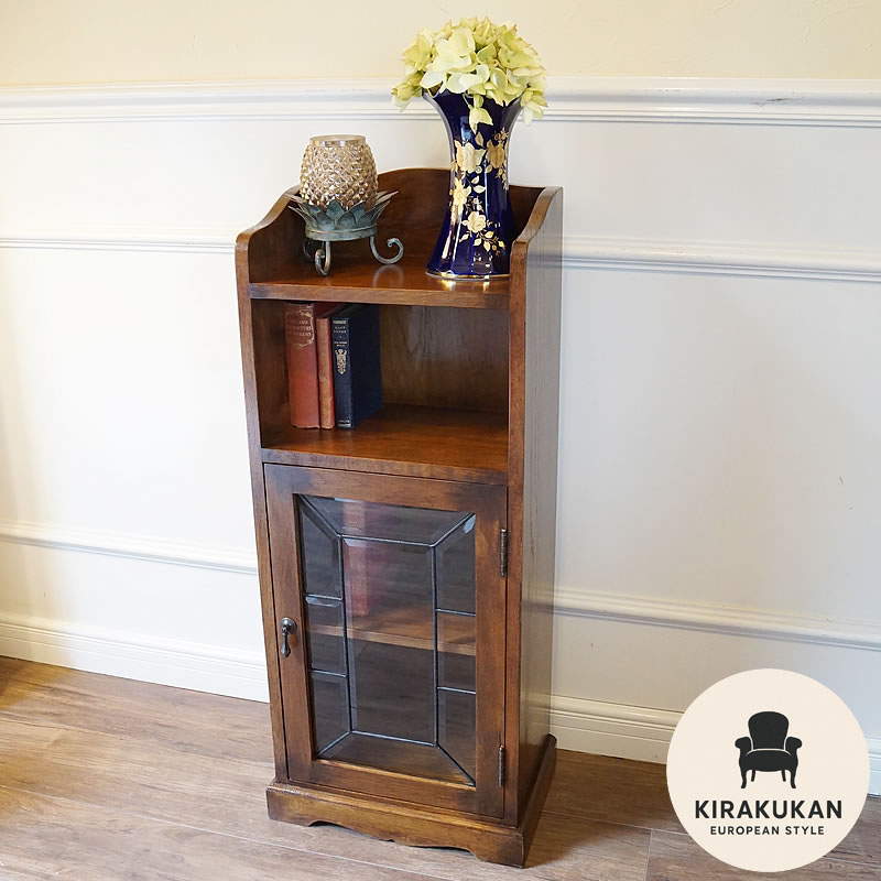 楽天市場】アンティーク家具 リプロダクト ブックシェルフ