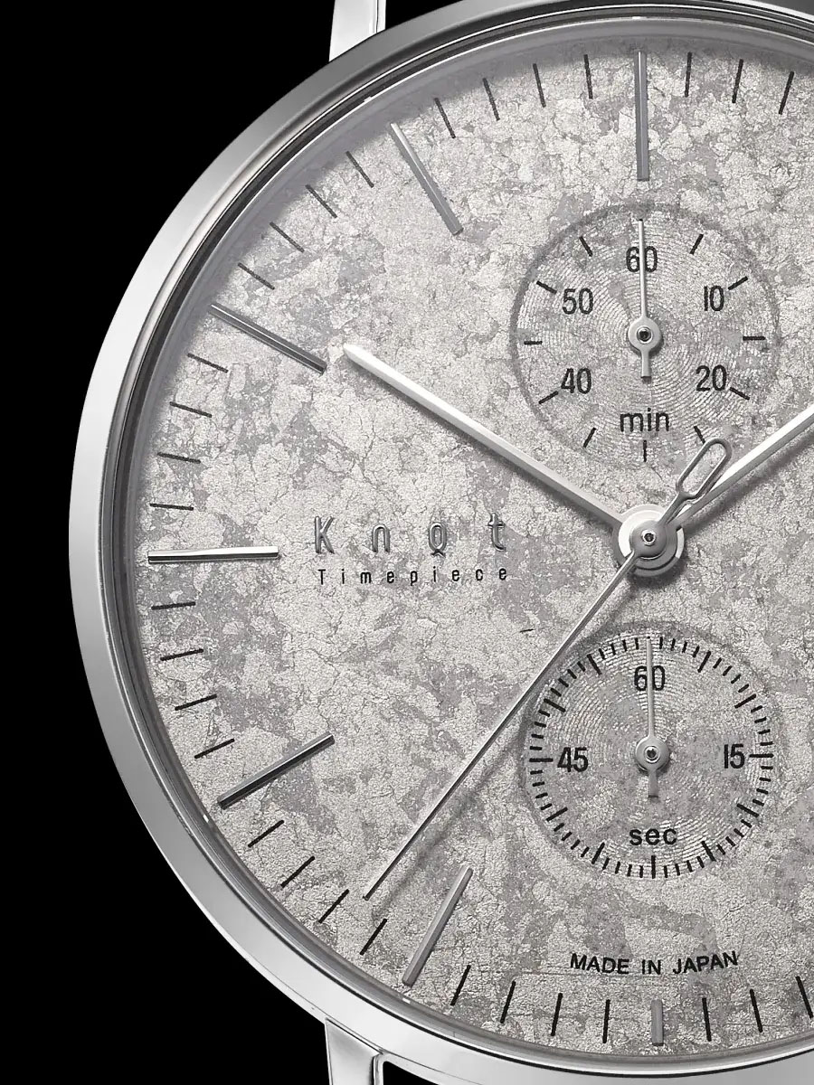 『美品』腕時計　knot　国産　10周年記念モデル　プラチナ箔 10周年記念モデル プラチナ箔 – Maker's Watch Knot