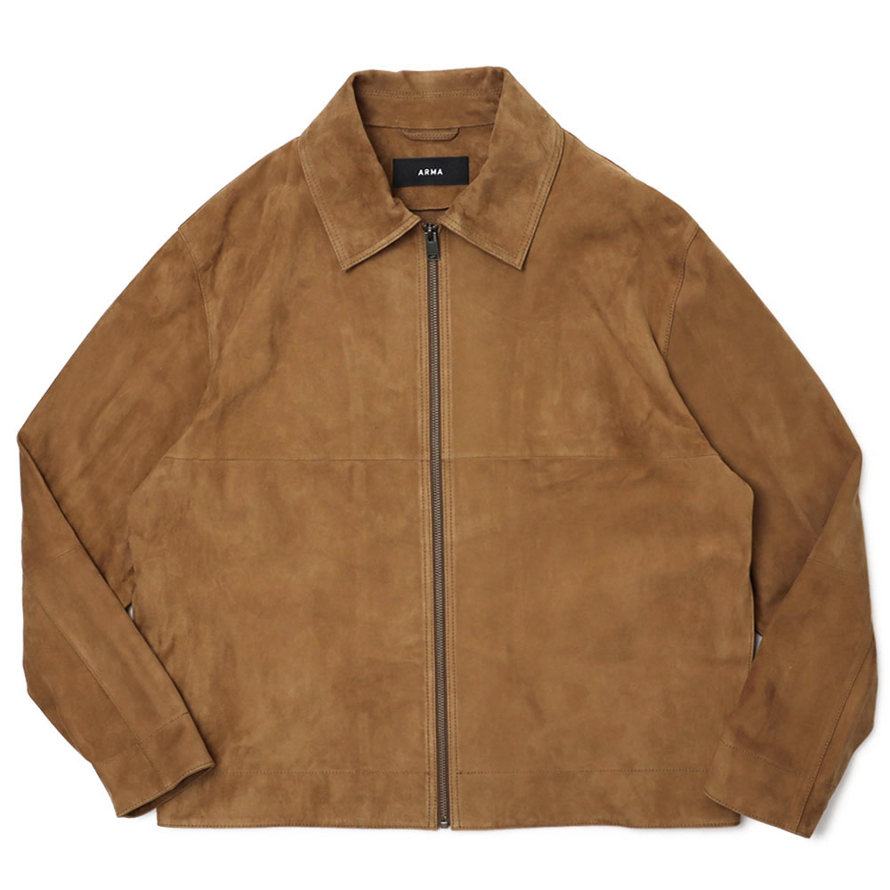 アルマ / ARMA / KRASIS / ドリズラー型レザーブルゾン / ゴート