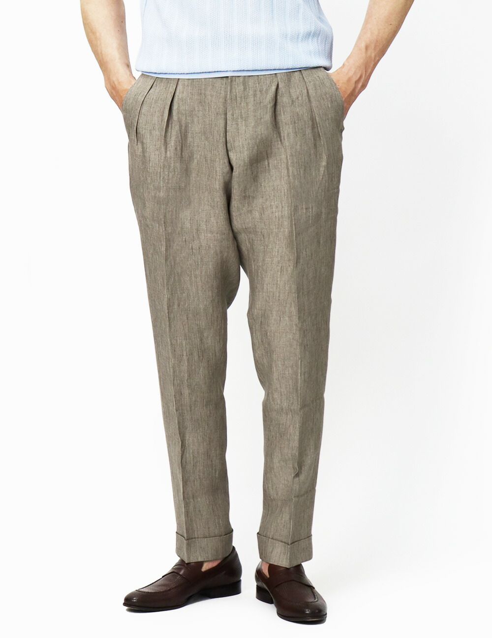 ベルウィッチ / BERWICH / スコッチ / SCOTCH / ツープリーツ パンツ