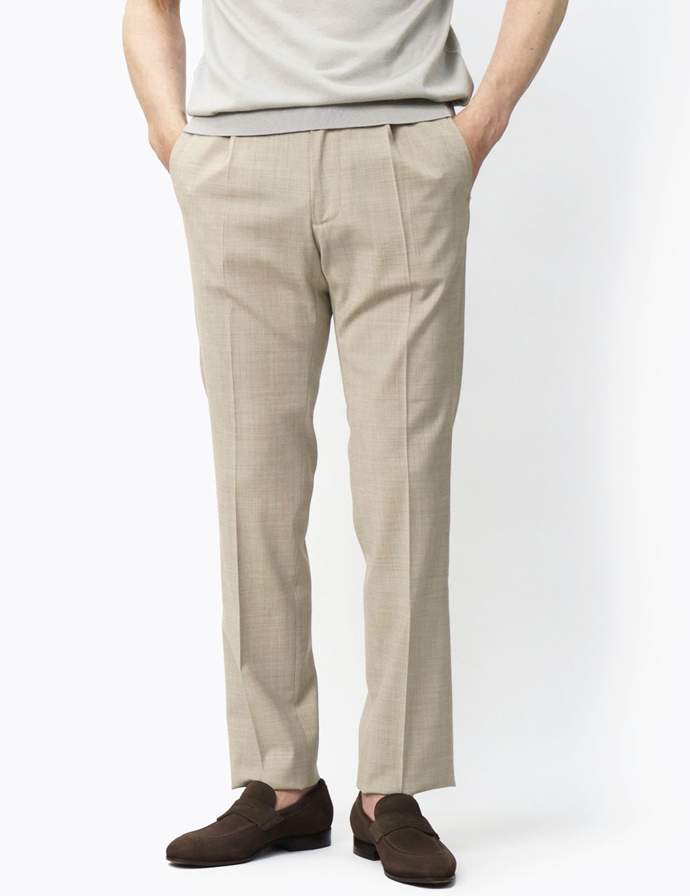 ベルウィッチ / BERWICH / ベルト / BERTO / ワンプリーツ パンツ