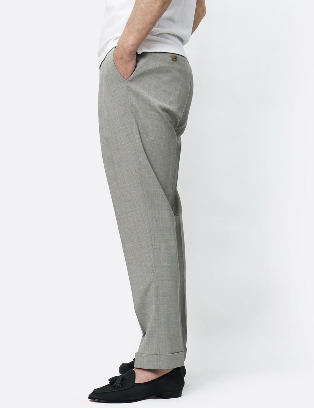 ベルウィッチ / BERWICH / スコッチ / SCOTCH / ツープリーツ パンツ