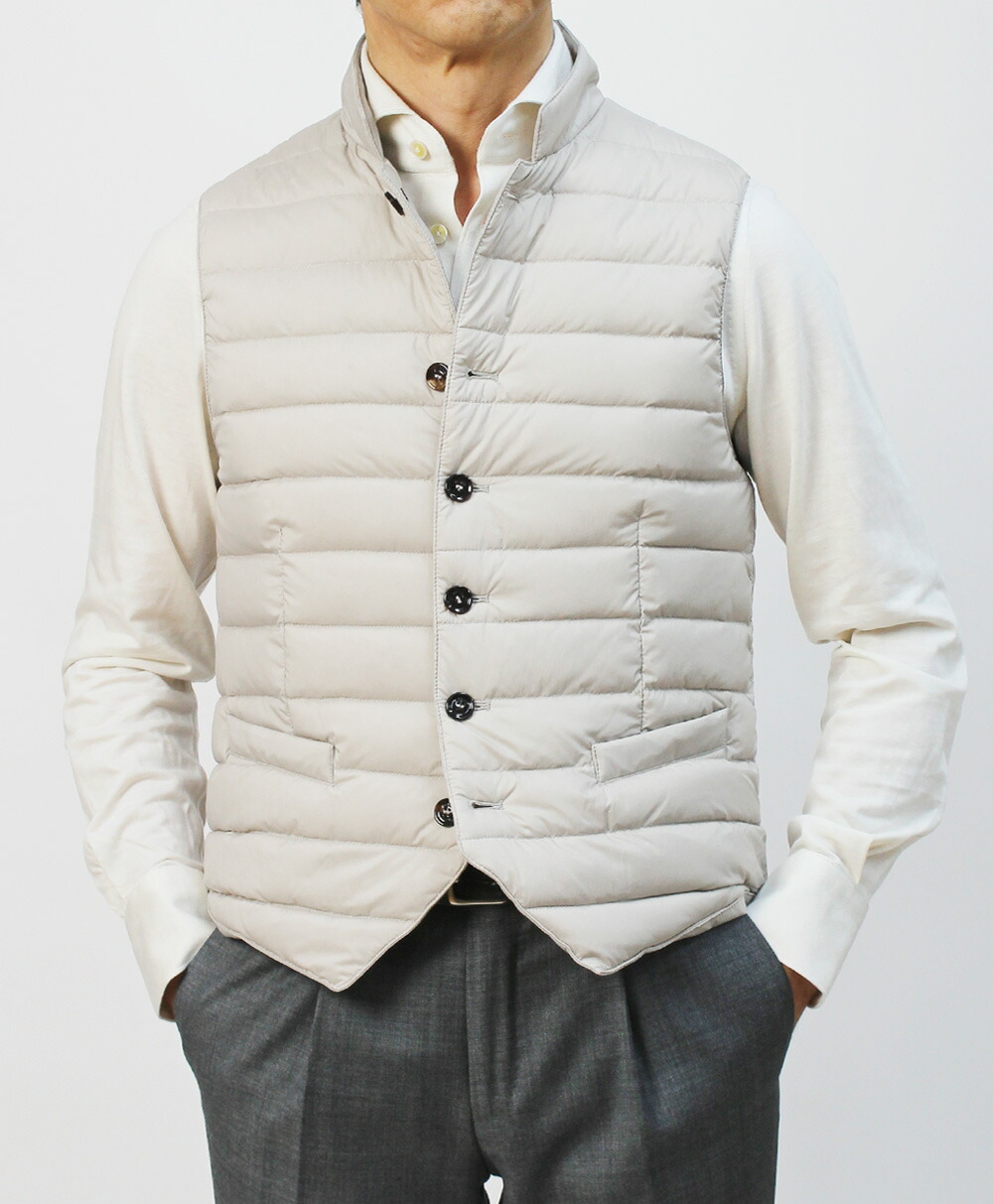 ムーレー / MooRER / ダウン ベスト / ダウン ジレ / 超軽量 / SIDNEY