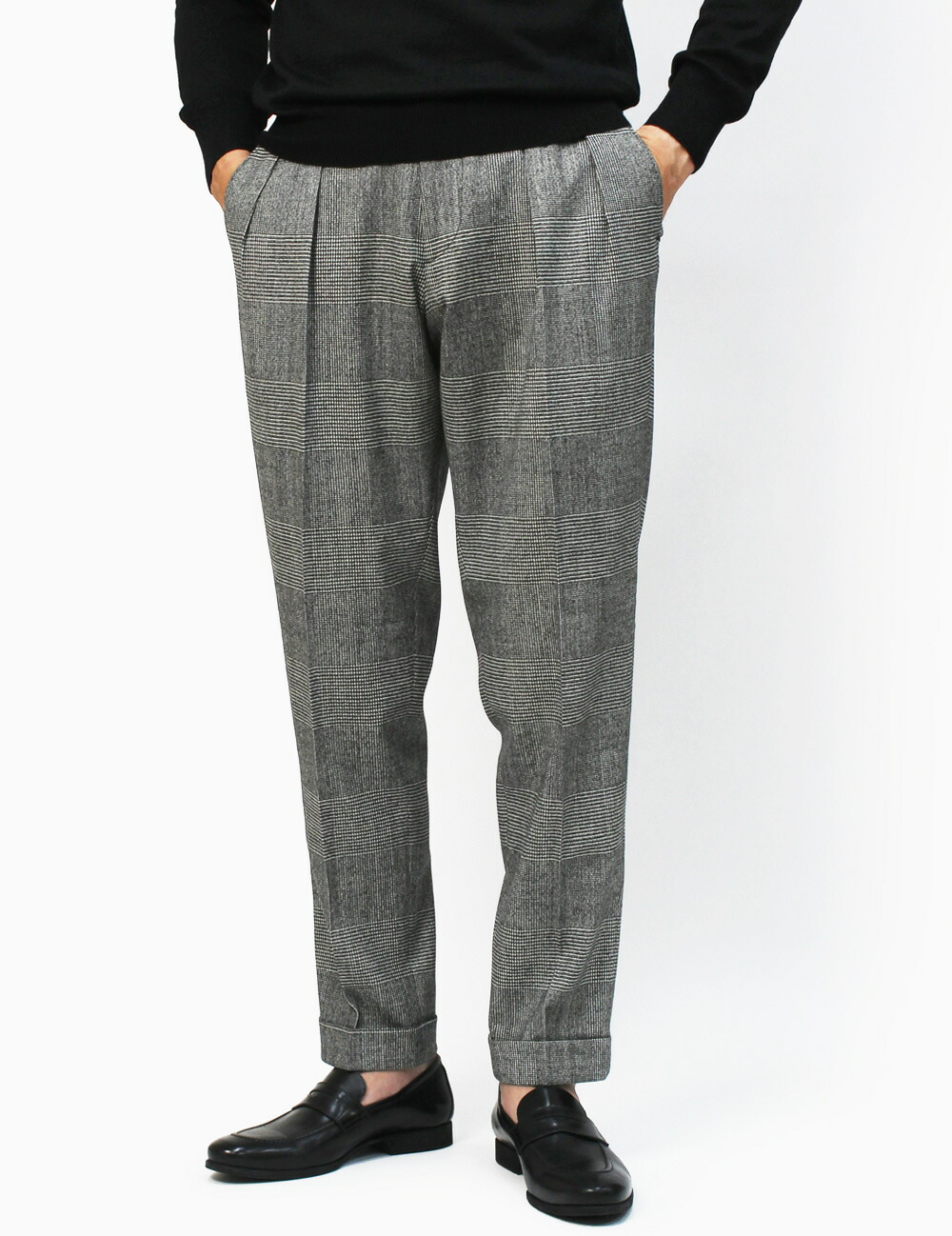 ベルウィッチ / BERWICH / スコッチ / SCOTCH / ツープリーツ パンツ